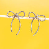 Rope Bow Earrings