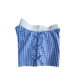Bow Gingham Boxer Shorts