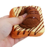 Ice Cream French Toast Slow Rising Scented Foam Squishy