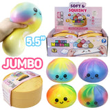PICKUP ONLY NO SHIPPING JUMBO Colorful Ombre Dumpling Slime Filled Squishy - 6 Inch | PICKUP ONLY NO SHIPPING