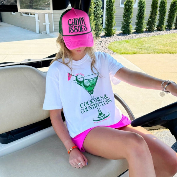 Cocktails & Country Clubs Tee