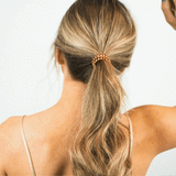 Sunset Gold - Large Spiral Hair Coils, Hair Ties, 3-pack