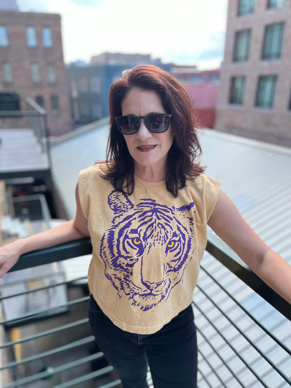 Tiger Muscle Tee Graphic