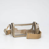 Lindsay Clear Gameday Crossbody Bag