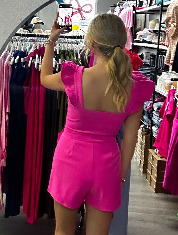 Good To Go Pink Romper