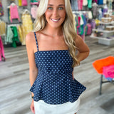 Sweet Spot Peplum Top