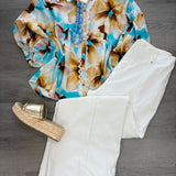 Sunlit Petals Blouse