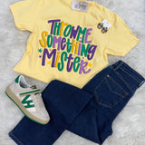 Throw Me Something Mardi Gras Graphic Tee