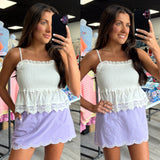 Sweet Scallop Skirt