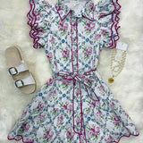 Spring Wish Dress | White