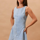 Summer in Denim Dress