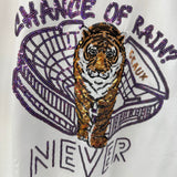 Rain Never Tiger Sequin Top