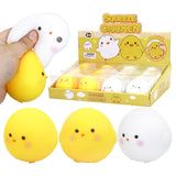 Chubby Baby Chick Soft Fluffy Slime Filled Squishy Toy