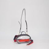 TG10695 Clear Gameday Football Stitch Detail Crossbody Bag