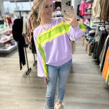 Mardi Gras Pastel Longsleeve Top