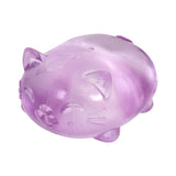 Chubby Kitty Cat Clear Maltose Putty Filled Squishy Toy