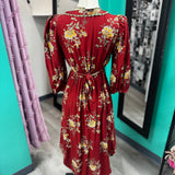 Meet Me There Floral Midi