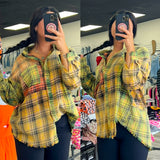 Fall Colors Patch Flannel