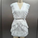 Soft Spoken Ruffle Set