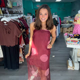 Wine About It Maxi Dress