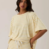 Happy Days Striped Yellow Top