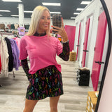 Skeleton Party Skort