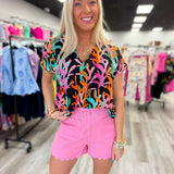 Somewhere Tropical Top