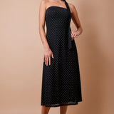 The Midnight Muse Midi Dress