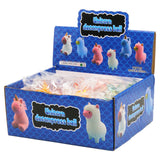Sitting Unicorn Pony Glittery Maltose Putty Filled Squishy
