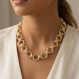 The Bold Link Statement Necklace