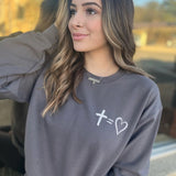 Jesus Has My Back Sweatshirt