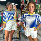 Sunny Striped Day Top