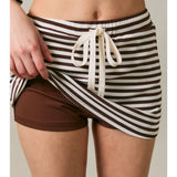 Happy Days Striped Skort