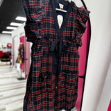 Plaid of the Season Navy Plaid Dress