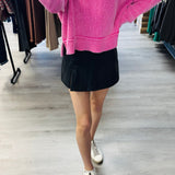 SAVAGE STEALS | Corded Sweater Pink