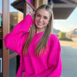 Neon Pink Sweater