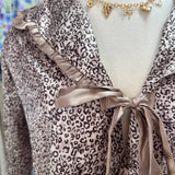 Bow and Leopard Pajama Set