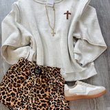 Jesus Saves Mock Neck Reversible