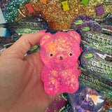 Glitter Squish Bear Sensory Toys