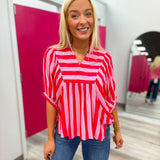 RESTOCK COMING | The Sunset Stripe Top