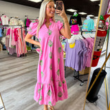 Pretty in Bloom Midi Dress