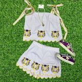 Gameday Tiger Spirit Embroidered Set