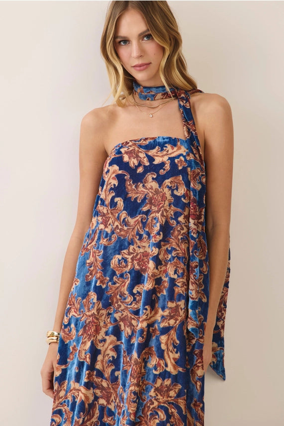 The Grand Entrance Velvet Maxi Dress