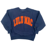 Lulu Mac Navy Orange Sweatshirt