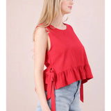Sweet & Sunny Tie Top