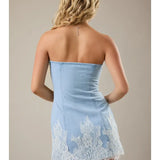 Lace & Denim Dreams Dress