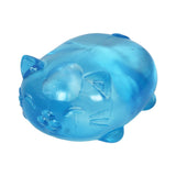 Chubby Kitty Cat Clear Maltose Putty Filled Squishy Toy
