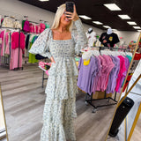 Make the Most of It Cream Maxi Dress