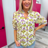 Among the Violets Top