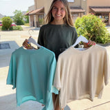 My Way Ribbed Round Neck Set